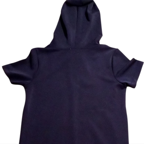Cable & Gauge Sport - NWT Shift- Cover-Up Navy Blue Dress W/ Hood & Drawstring. - Picture 15 of 15